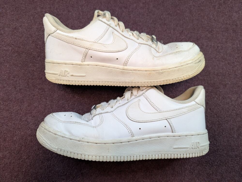Women's Nike Air Force 1 (315115-112), White/White - Size 6.5